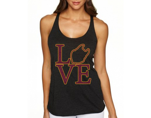 Love Devils - Womens Vneck