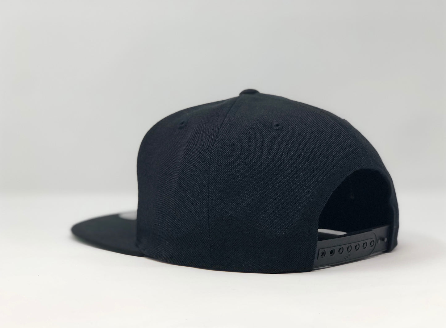 Arizoniacs Logo Flatbill Snapback Cap - Black/Black