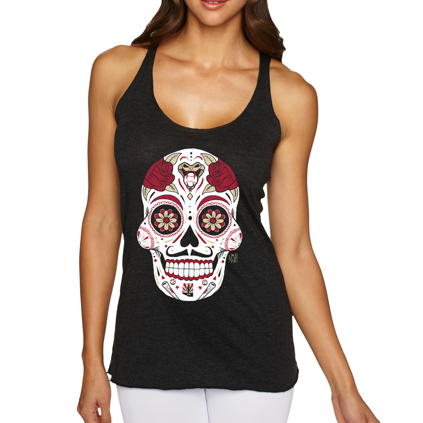 Arizona Cactus T-Shirt & Tank – Men’s & Women’s Soft Cotton Tee, Tri-Blend Racerback