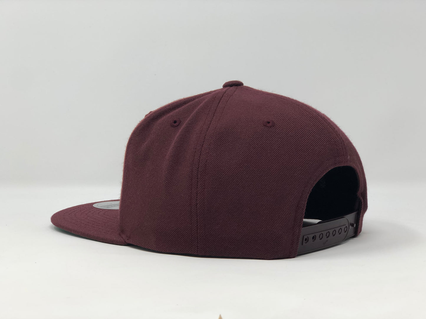 Arizoniacs Logo Flatbill Snapback Cap - Maroon