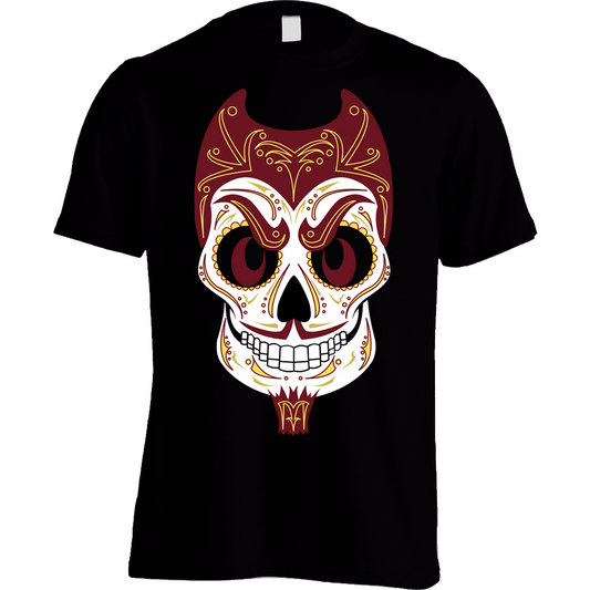 Devil Sugar Skull Tees (Black)