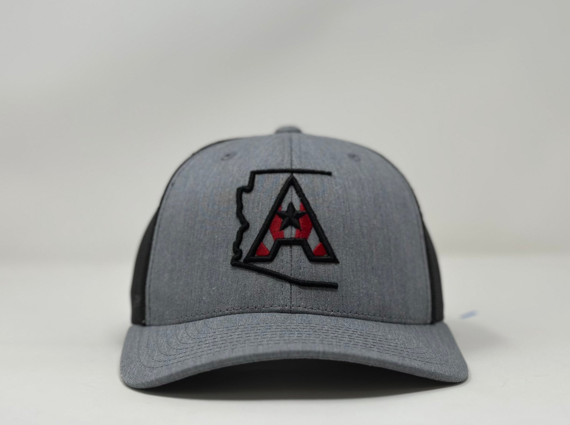 Arizoniacs Logo Heather Grey/Black Trucker Cap