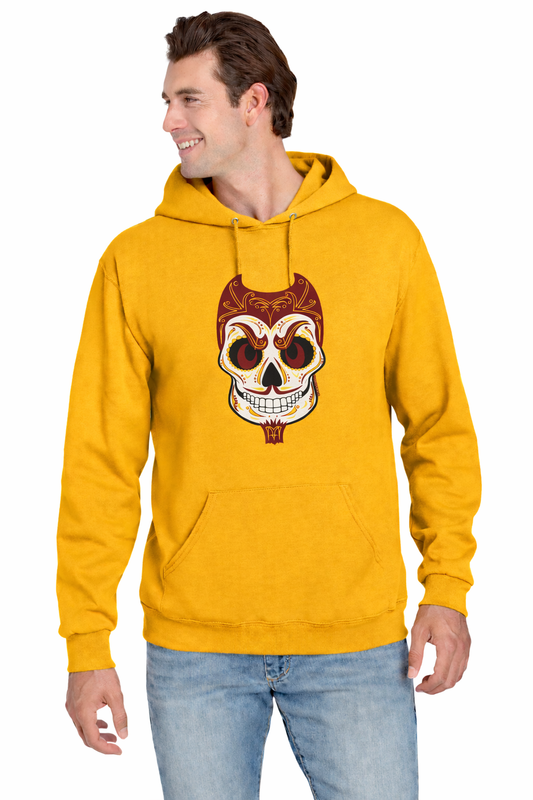 🔥 Arizoniacs Sugar Devil Skull Hoddie 🔥 (GOLD)