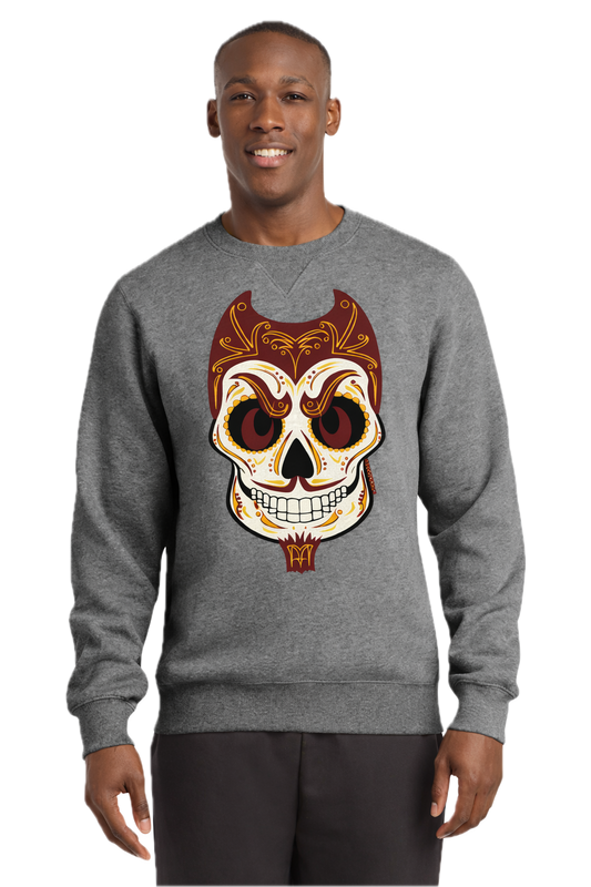 🔥 Arizoniacs Sugar Devil Skull Sweatshirt 🔥 (Gray)