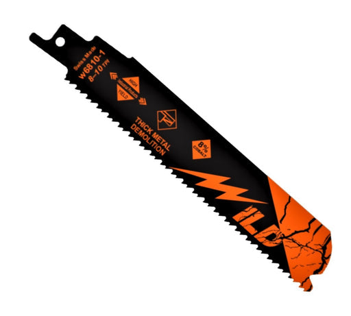 High Yield 6″ Wild Tall Heavy Metal Demo 8 to 10 TPI Reciprocating Blade
