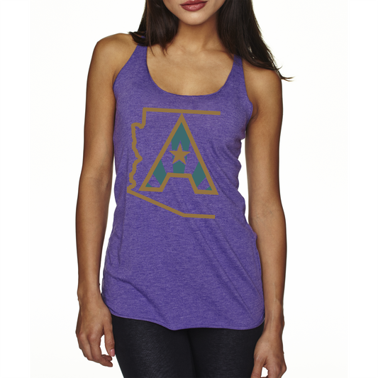 Arizoniacs Logo - Purple Womens Tank