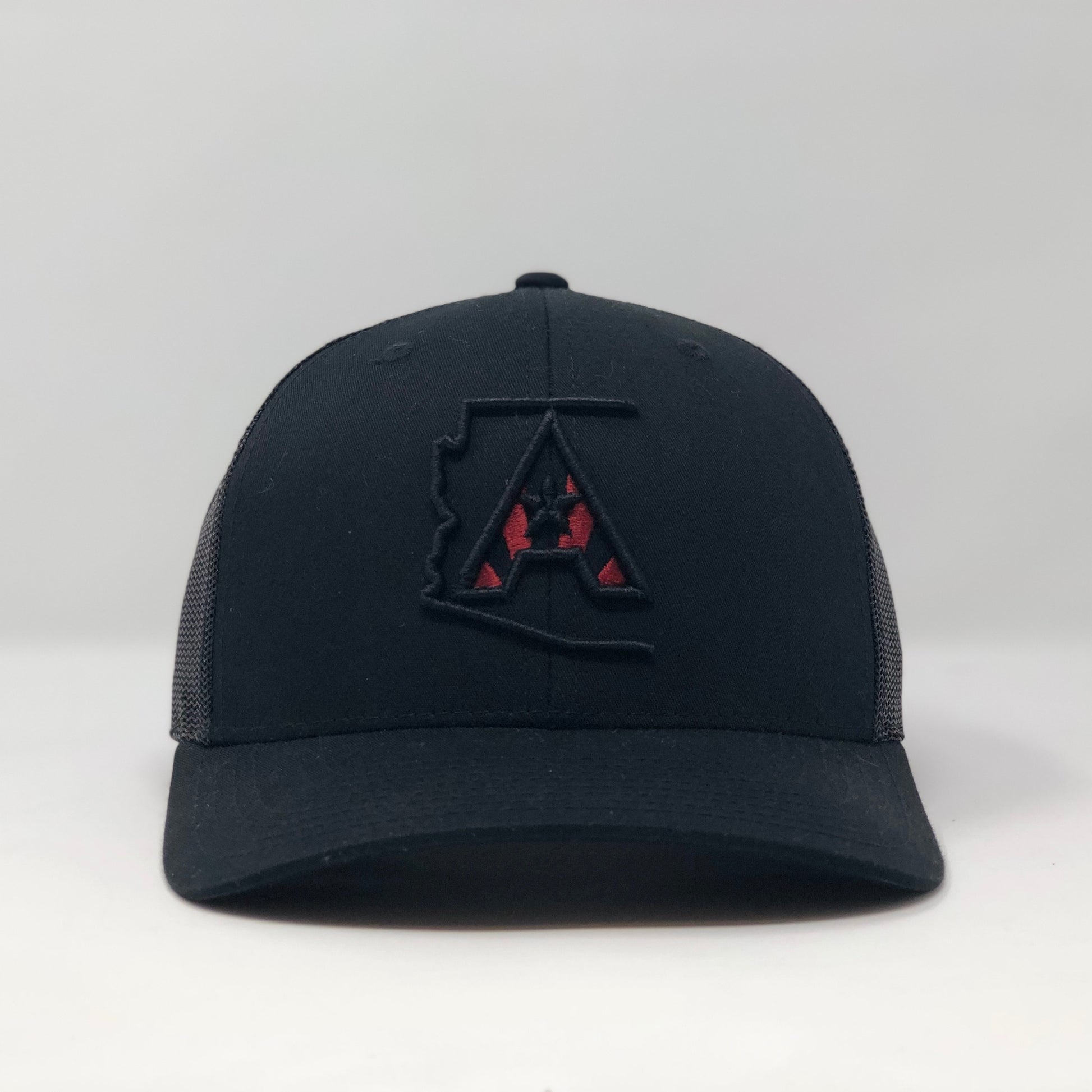Arizoniacs Logo Black/Black Trucker Hat