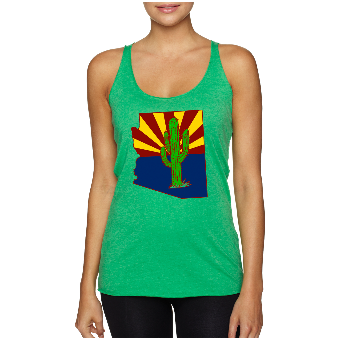 Arizona Cactus T-Shirt & Tank - Men's Arizoniacs Logo Collection