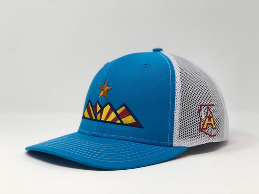 Hike Trucker Hat - Turquoise