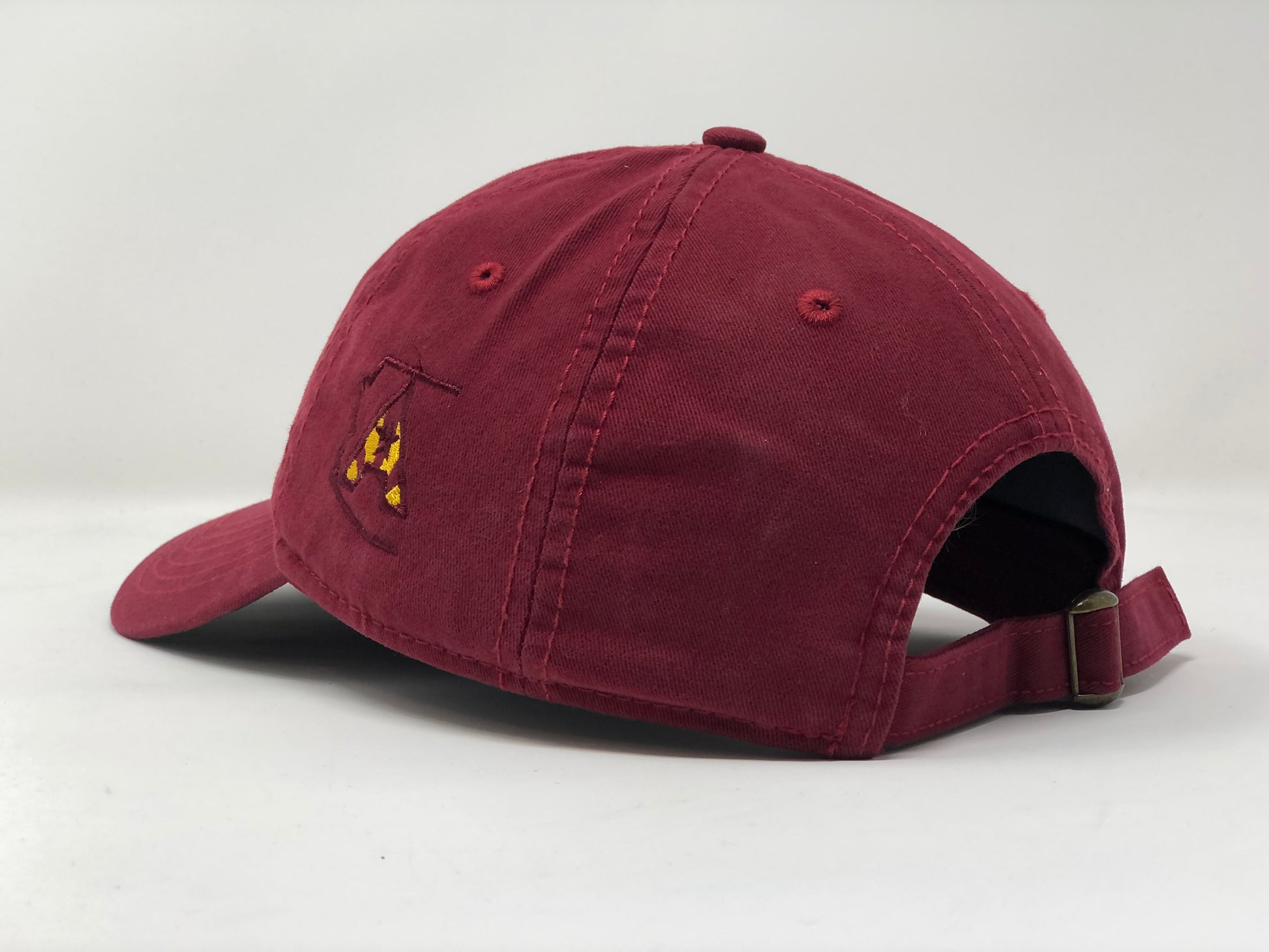 AZ48 Compass Dad Hat - Maroon/Gold