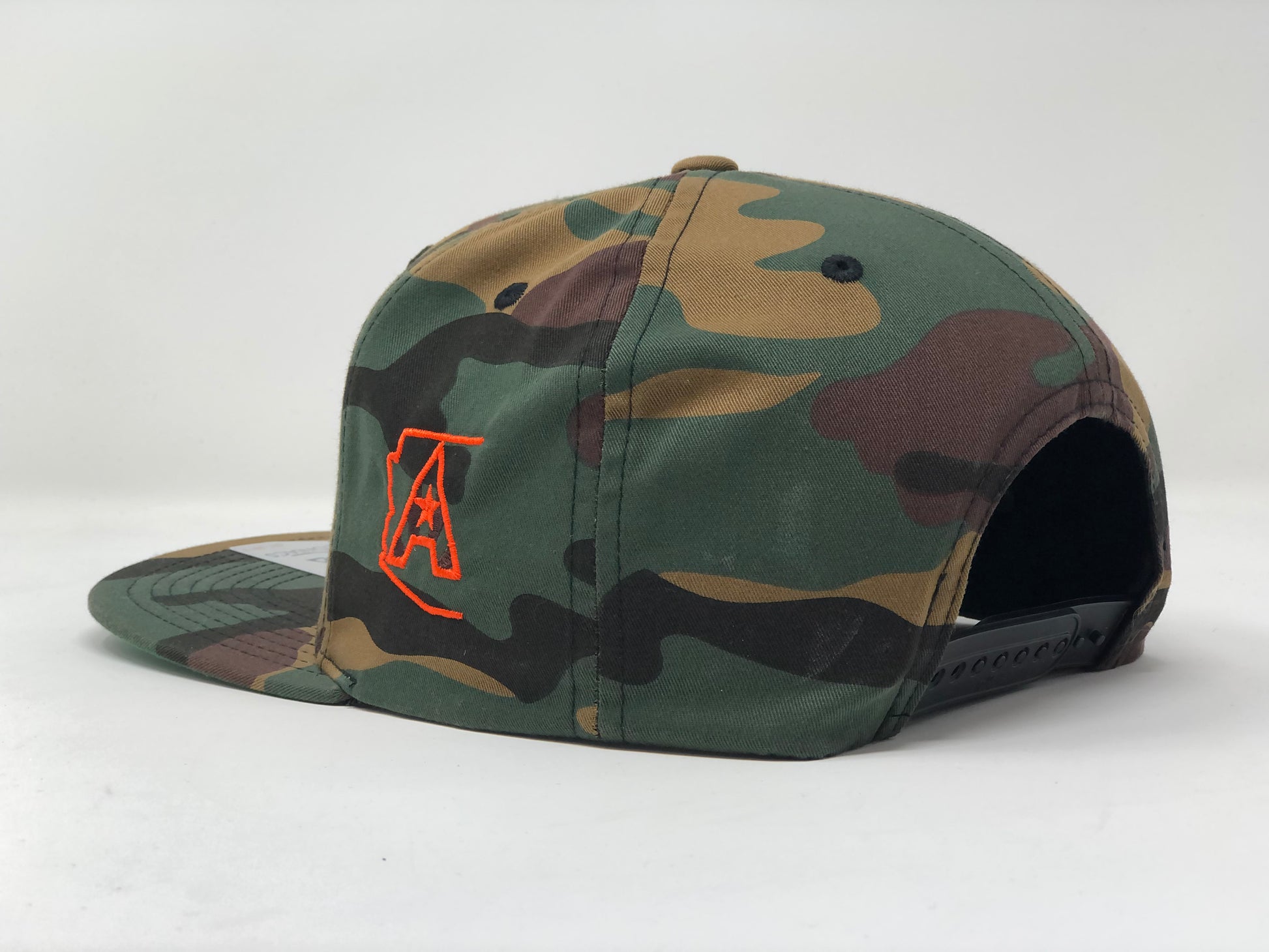 AZ48 Compass Flatbill Snapback Cap - Camo