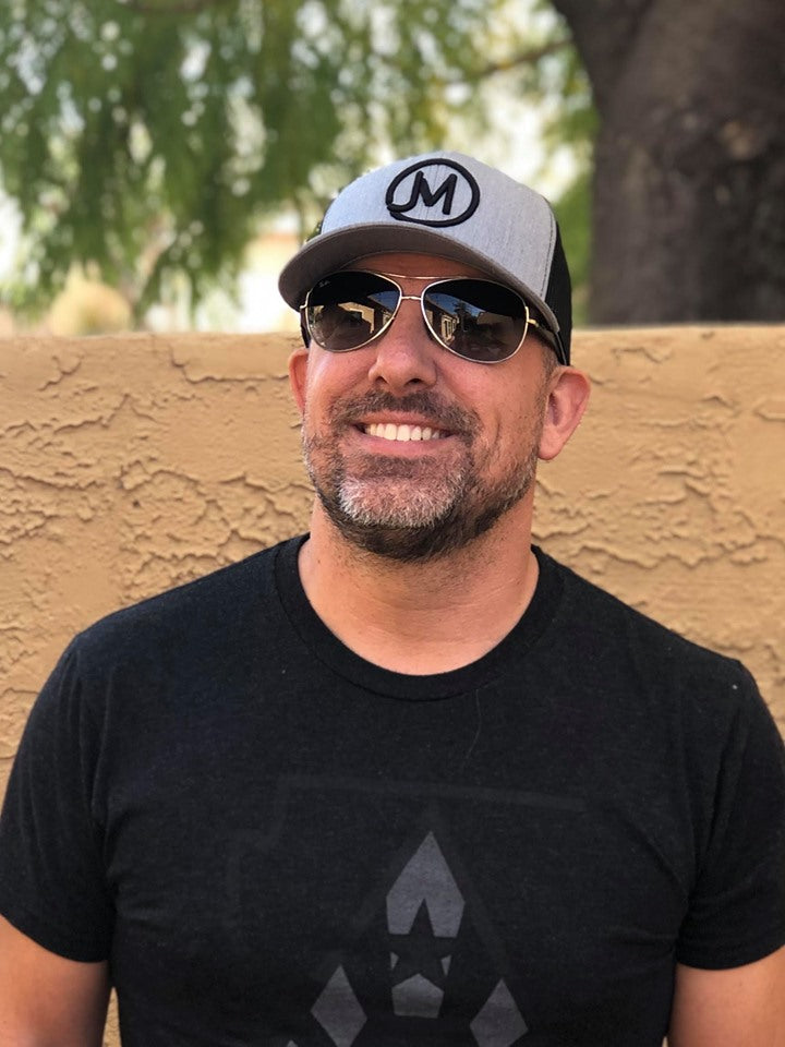 JM - Jacob Morris - Grey/Black Trucker Cap