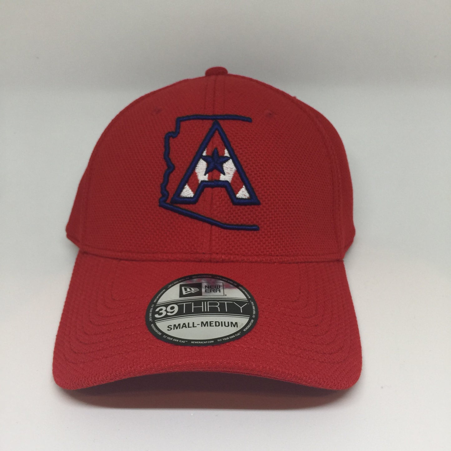 Arizoniacs Logo Fitted Cap - Red